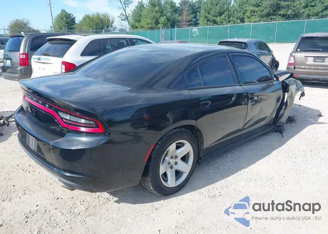 2015 Dodge Charger Police из США, поврежденный, VIN 2C3CDXAG2FH890743
